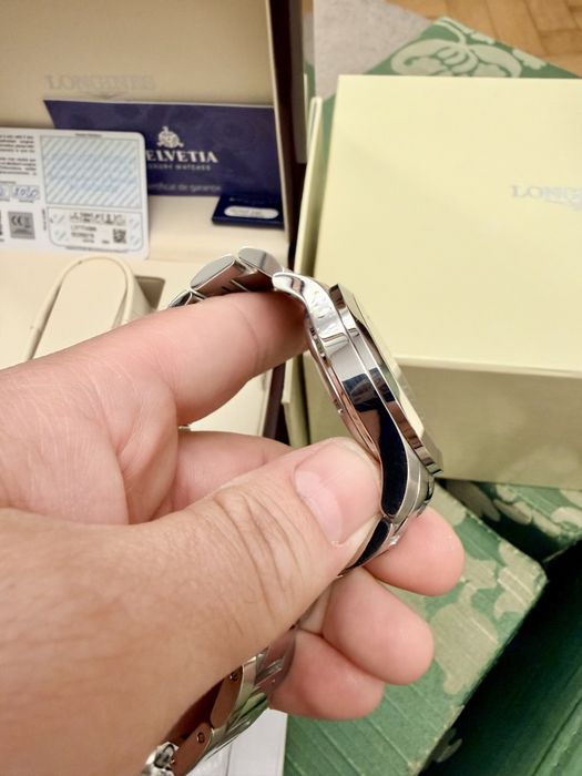Ceas Longines Conquest automat Blue 41 mm
