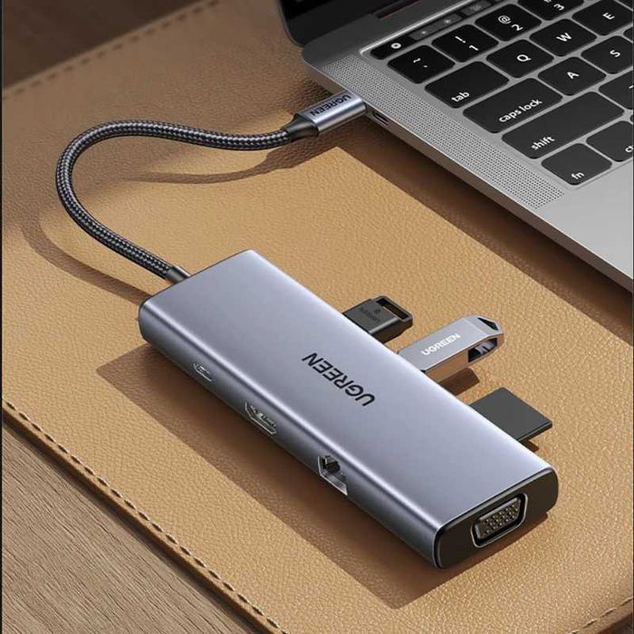 UGREEN 9-in-1 USB-C Hub — Универсальный Хаб. Есть доставка