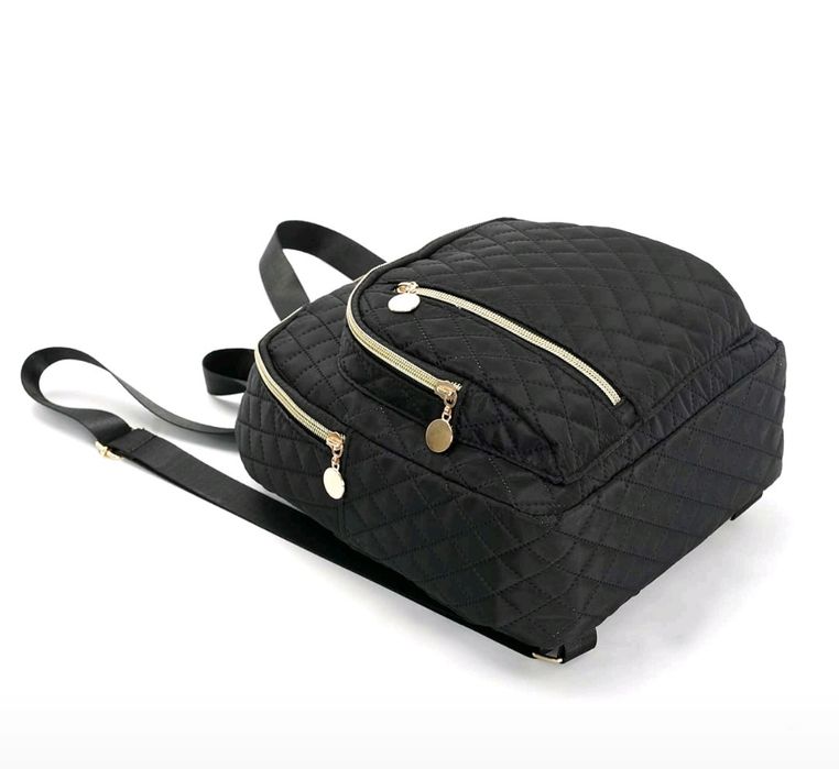 Черна дамска раничка