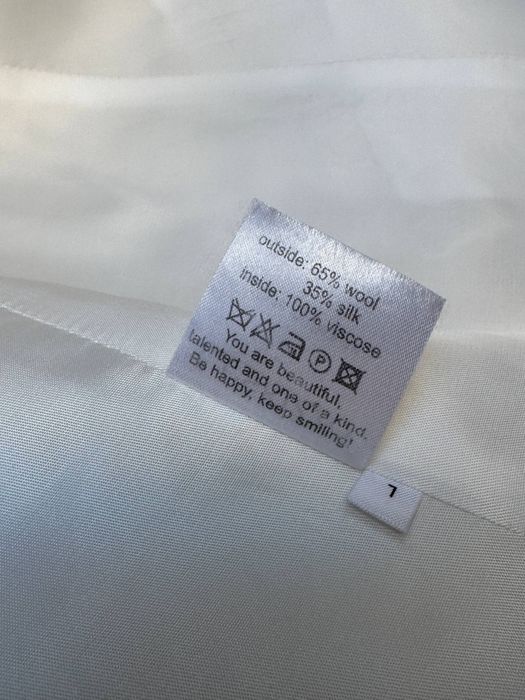 Sacou Premium L’ESKIZZO Lână + Mătase Croială Designer Minimal Luxury