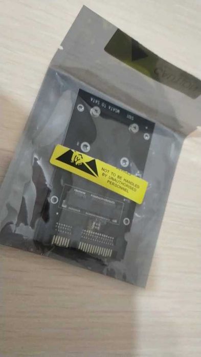 Преходник mSАТА към SATA конвертор адаптер платка SSD
