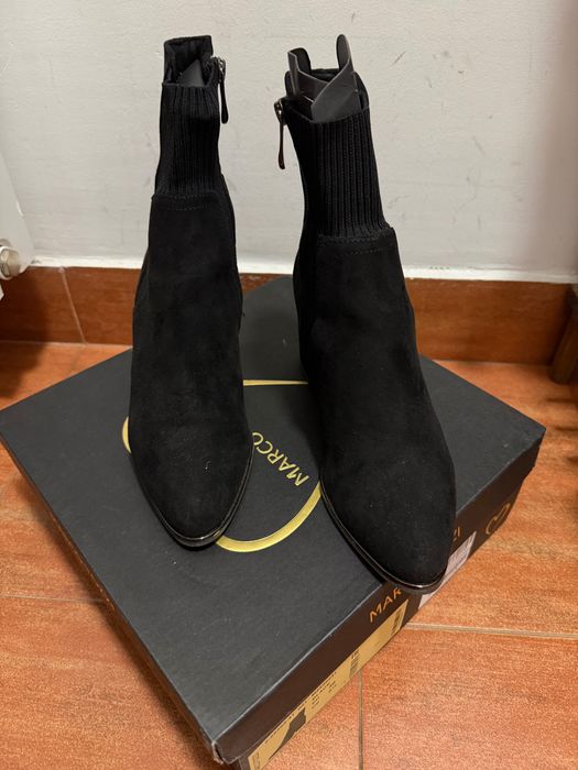 Боти 36 номер ,естествен велур