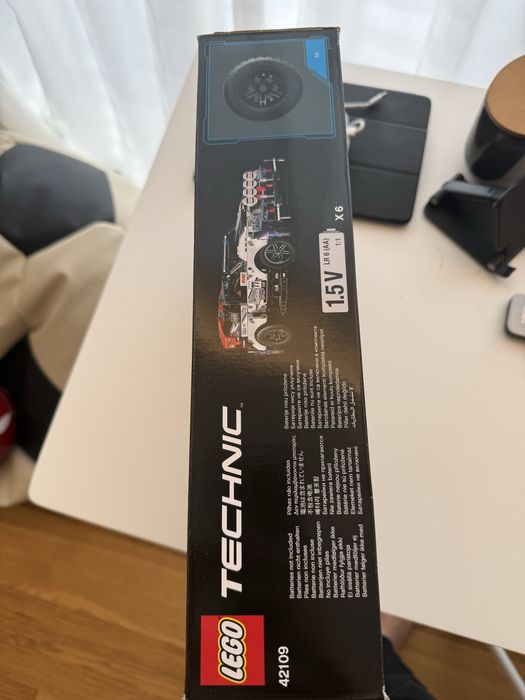 LEGO Technic App-Controlled Top Gear Rally Car 42109. Не е отваряно