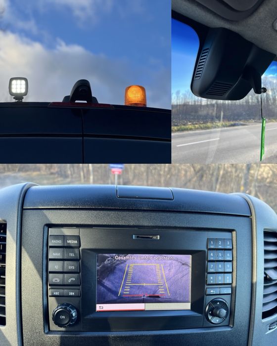 Mercedes sprinter 516,XL,2017,cat B,3500kg,7g-tronic,AC,navi,carlig