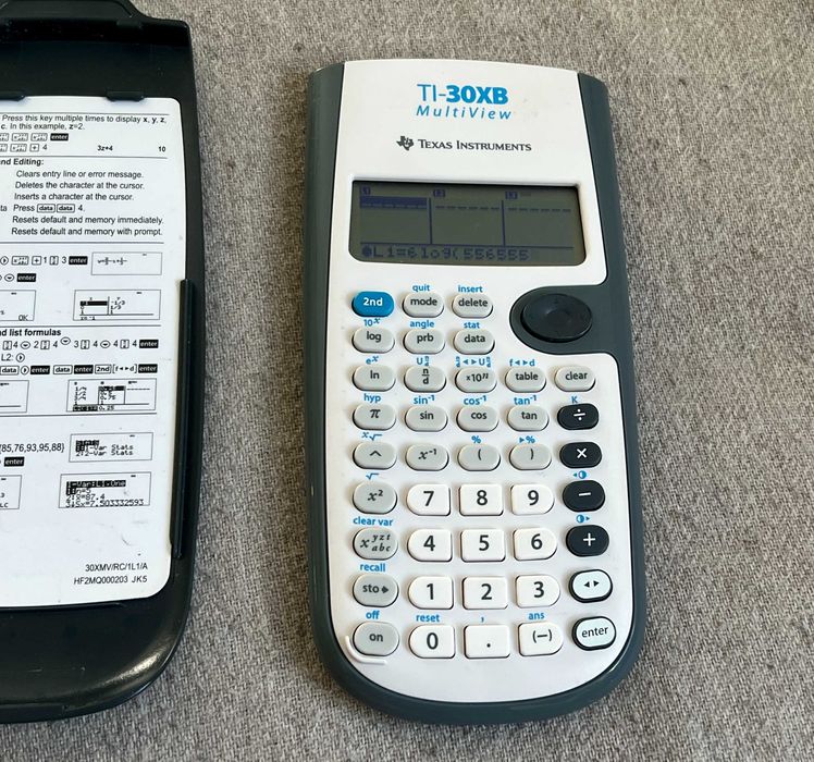 Calculator stiintific Texas Instruments SCIENTIFIC TI-30XB MultiView