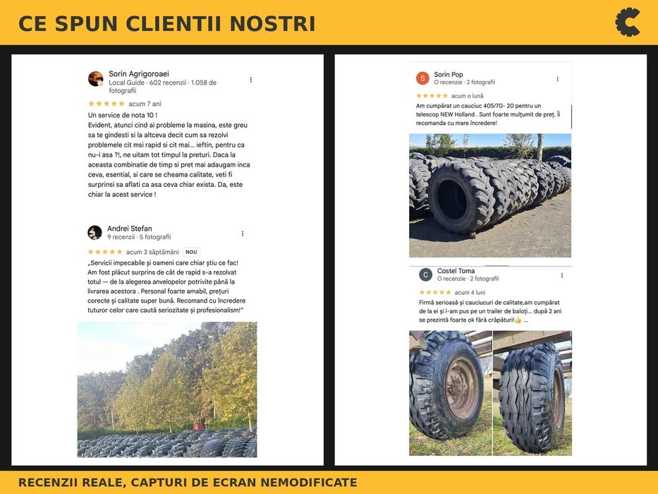 Cauciucuri Anvelope 16.9R30 16.9 R30 16.9-30 420/85R30 16930 Vredestein Tractor Punte Spate Utilaje Agricole SH Second Hand STOC REAL Garantie 1 An