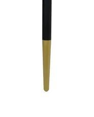 Consolă accent 121cm, frasin închis, picioare aurii