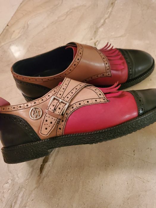 Кожени обувки  Armani Jeans