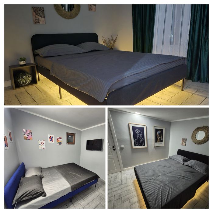 Inchiriez apartament 3 camere -bloc nou--zona centrala