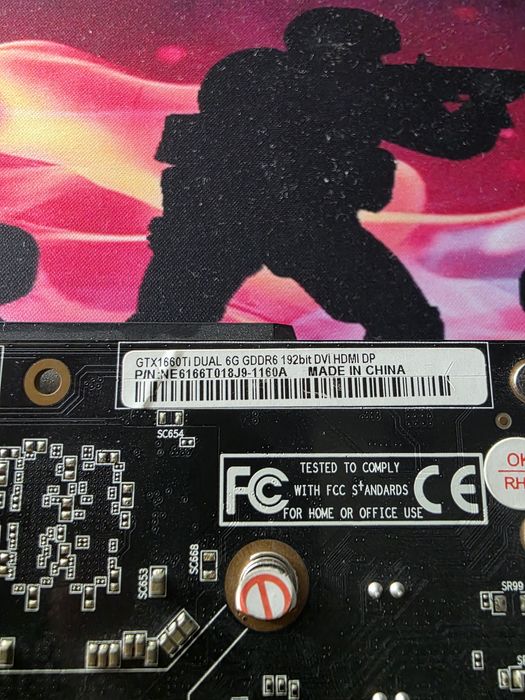GTX 1660 TI Palit Dual