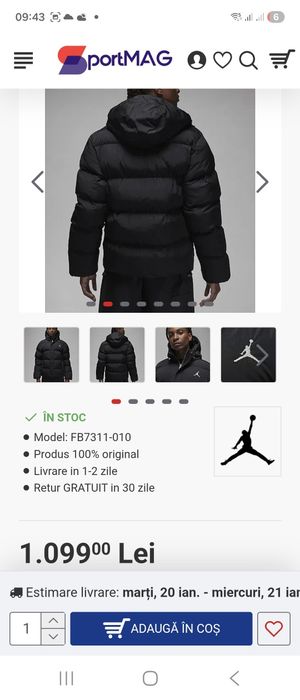 Geaca Nike/Jordan originala,marimea S