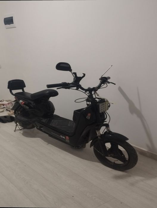 Электровелосипед на ходу