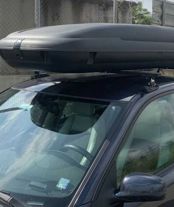 Автобокс Art Plast 200x79x38cm с ключ, 480 литра черен карбон