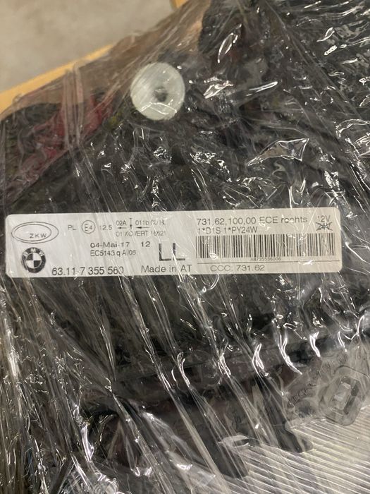 Фар Десен BMW за F34 BI XENON със завиване