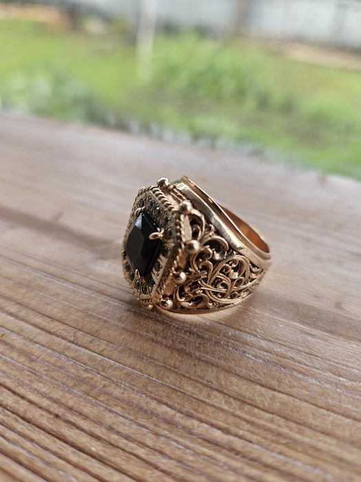 Перстень золотой 585 20.5 размер 25 грам