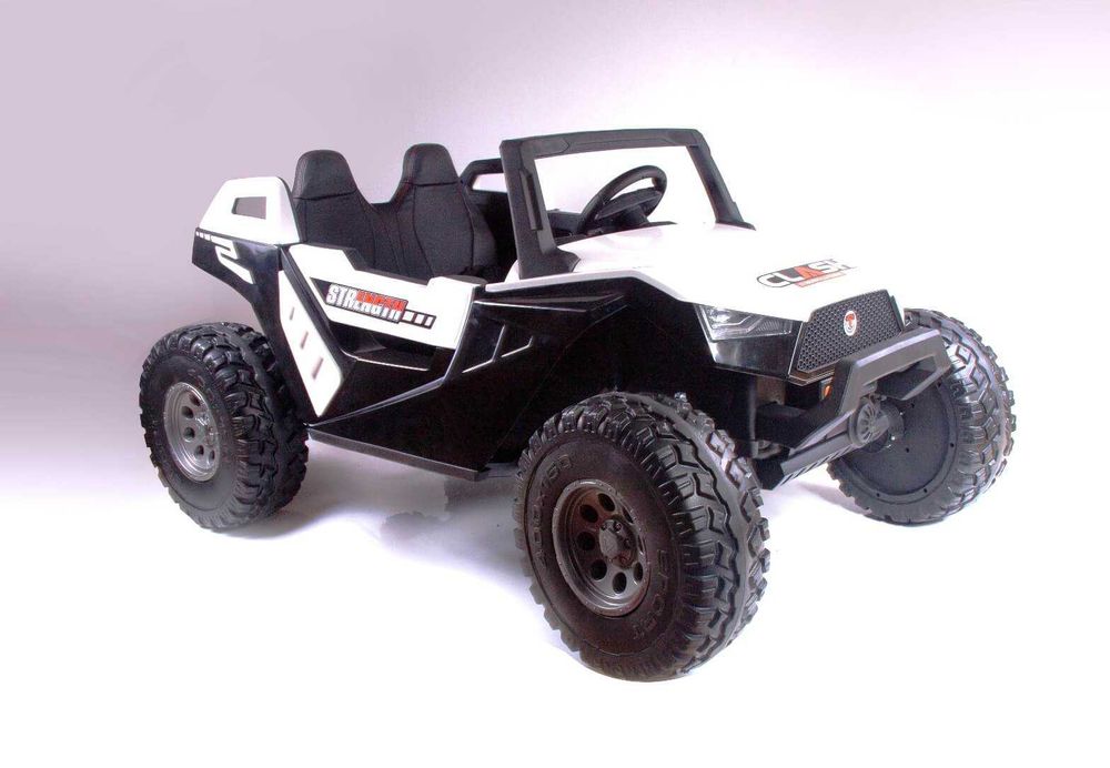 UTV electric pt copii Buggy Autokids 450W 24V 4x4 (sx1928-fast) Alb