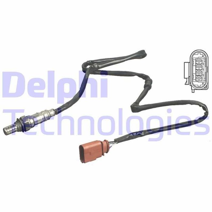 Ламбда сонда DELPHI ES11104-12B1 .- Audi, Volkswagen, Seat, Skoda.