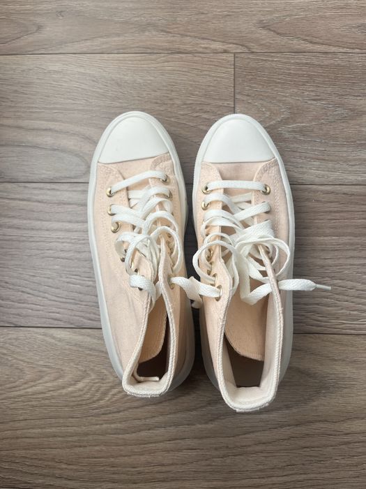 Converse  high tops високи 38 номер светло корал