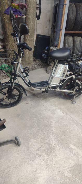 электровелосипед из  России 2акб