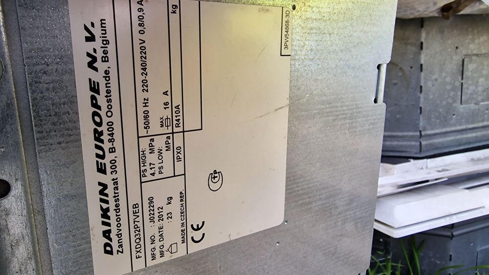 Промоция! Вътрешни канални тела и брънчове BS BC box Daikin VRV конвек