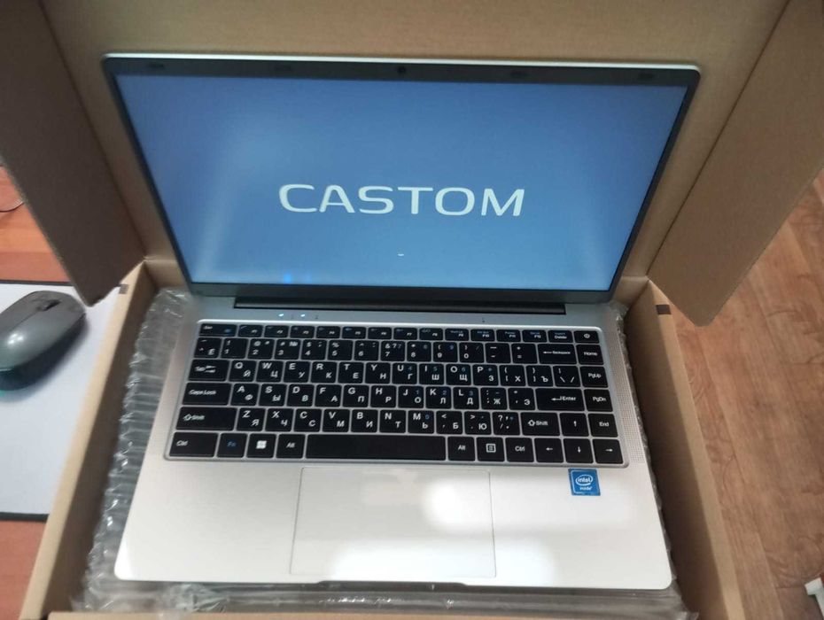 Новый ноутбук Castom