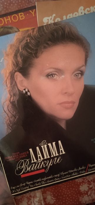 Пластинки Советского времени,популярных певцов,а так же на чём проигр