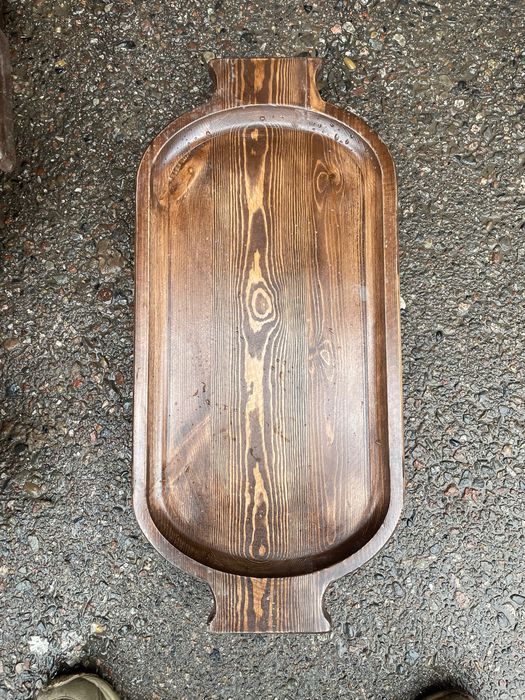 Посуда из дерево