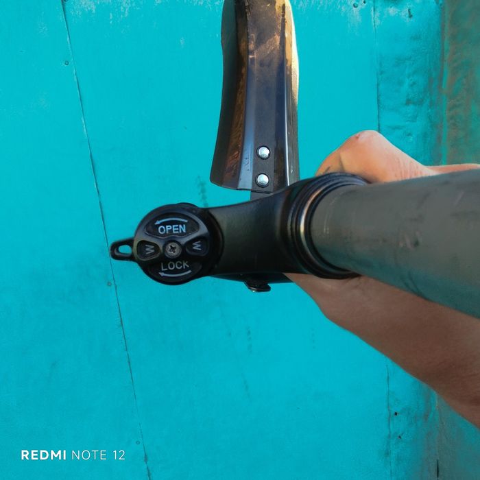 Вилка с блокировкой велосипед