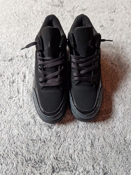 Jordan 3 black cat marime 44 , noi