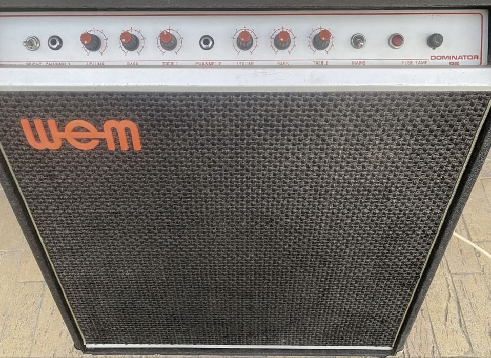 Wem Dominator 25  amplificator lampa chitara