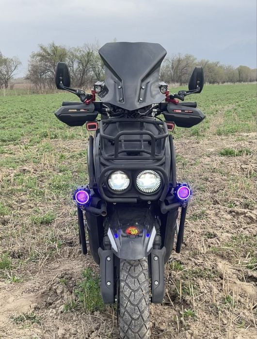 Мопед  танк   Пробег 3 к