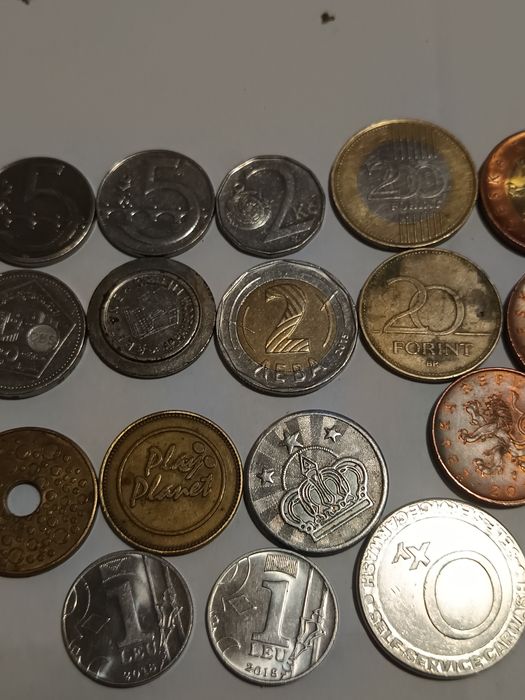 Lot de monede vechi de colecție