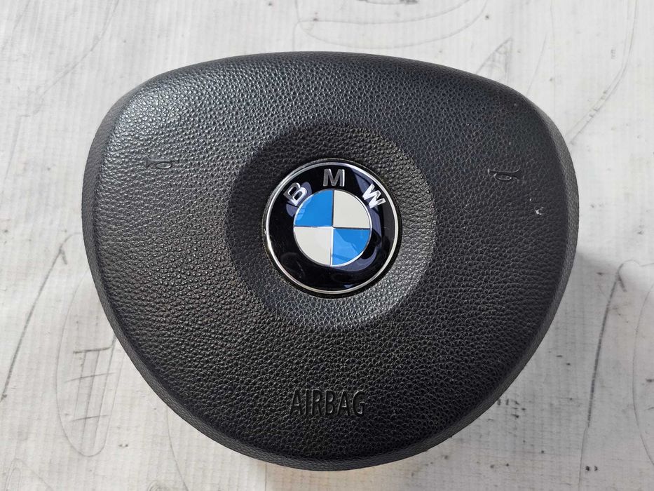 Airbag volan șofer BMW Seria 1 E81 E87 E82 E88 / Seria 3 E90 E91 2004-2013 2011 2.0d 105kW Cod OEM: 32306884672, 6884672 (5F3)