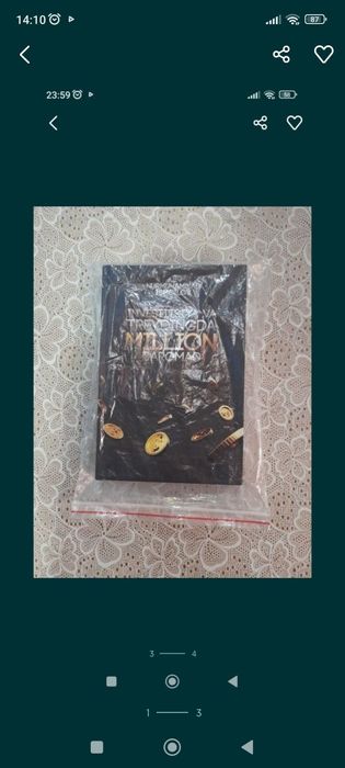 Tredingni 0 dan urgatuvchi kitoblarmz bor 1 dona qolgan kitobni tugati