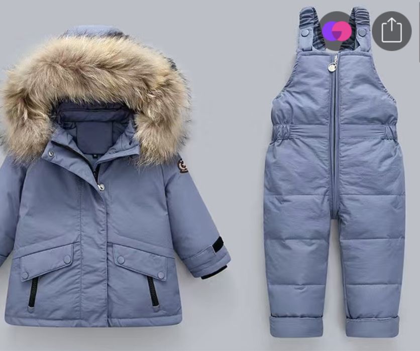 Комбенизон зимний детский