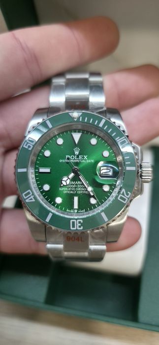 rolex submariner hulk , audemars piguet