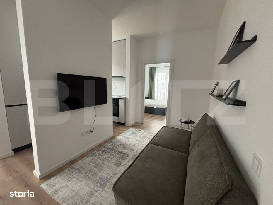 Apartament 2 camere, 52 mp, modern, prima inchiriere, parcare, zona Te