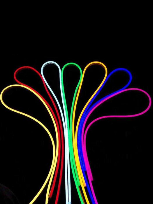 Гъвкав лед неон 5m ултра ярък LED неон за светлинни ефекти и украса