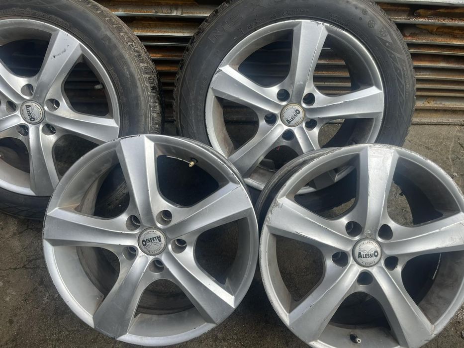 Зимни гуми 205/55/16 с летни джанти