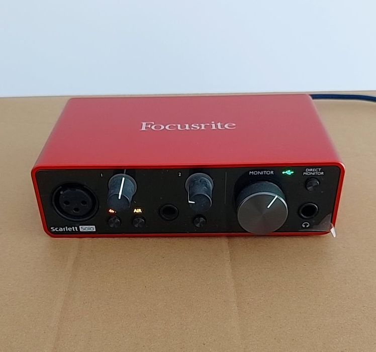 Placa de sunet Focusrite Scarlett Solo 3rd Gen