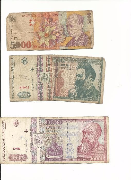 Colectie de monede aniversare si bancnote romanesti si straine