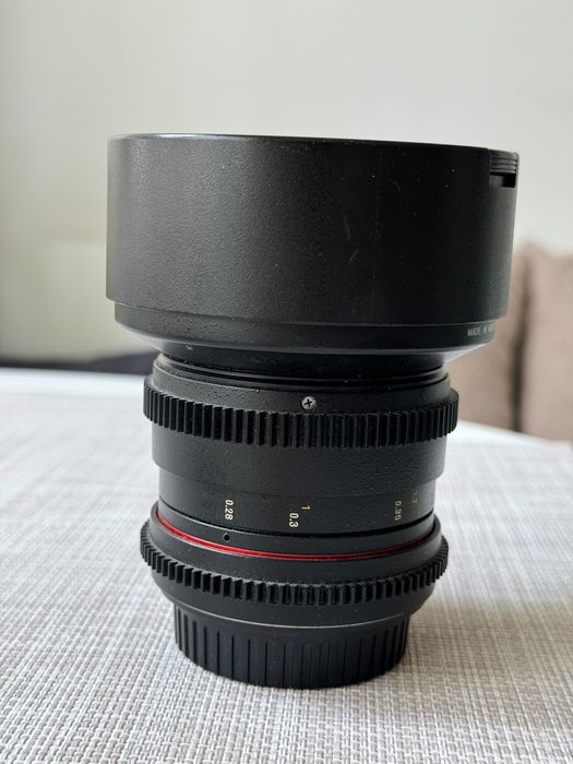 Samyang MF 14mm T3.1 Video Canon EF