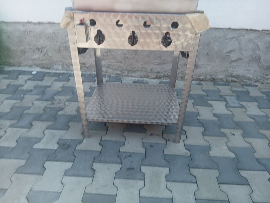 Fripteoza profesionala 3 arzătoare