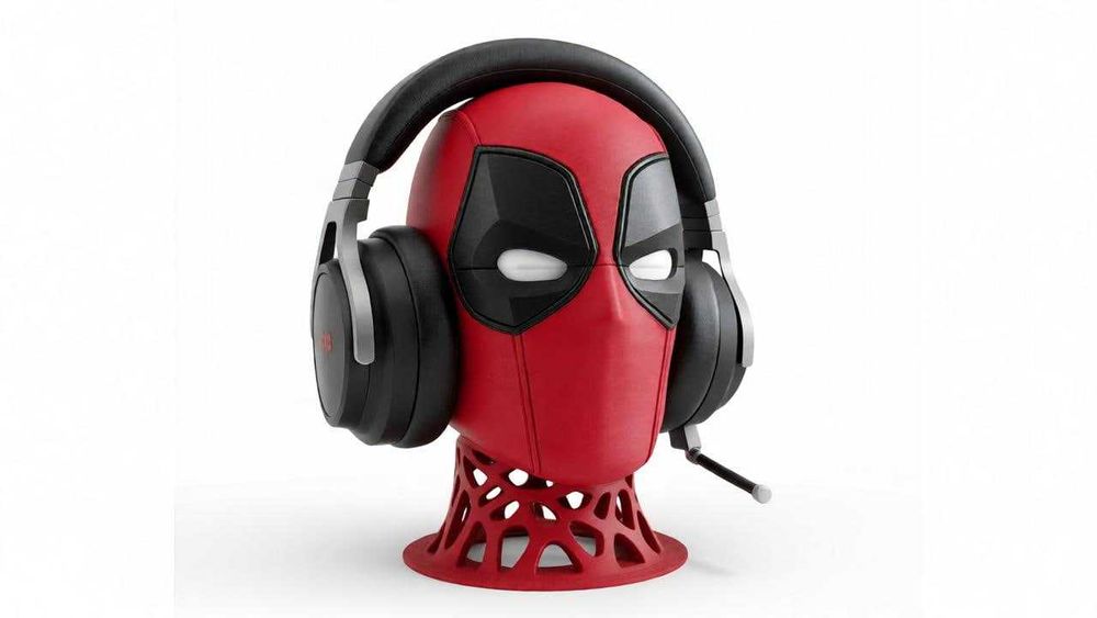 Подставка для наушников Deadpool (3D-печать)