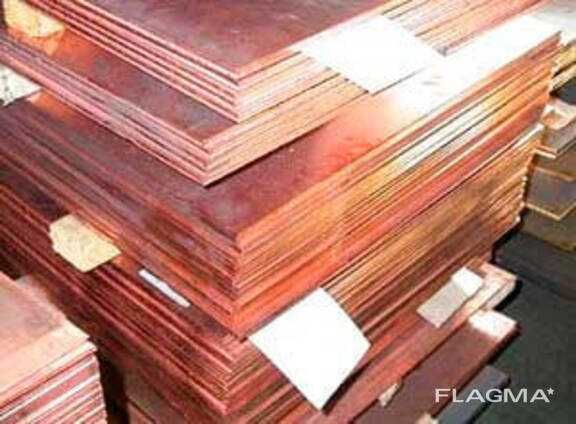 Медные листы (оптом)