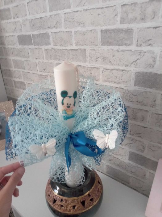 Vând lumânări botez