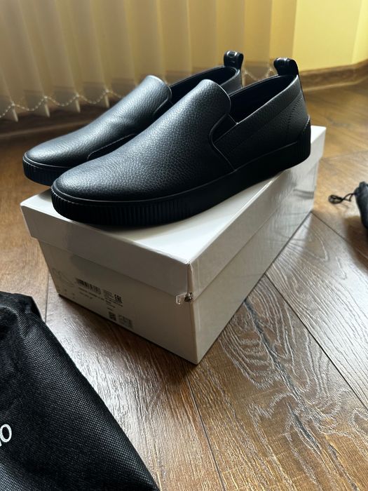 Hugo Boss Кожени Обувки Slip-on