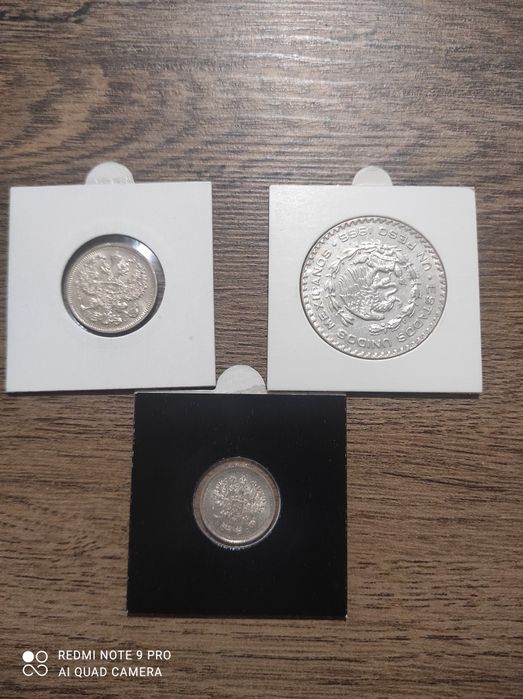 10 monede superbe de argint