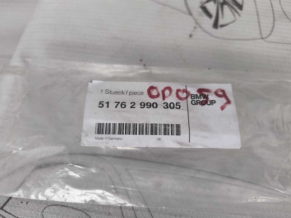 Cheder / Perie Geam Exterior Ușă Stânga Față BMW X1 E84 [2009-2015] / 51762990305 / 51 76 2 990 305 (1C4)