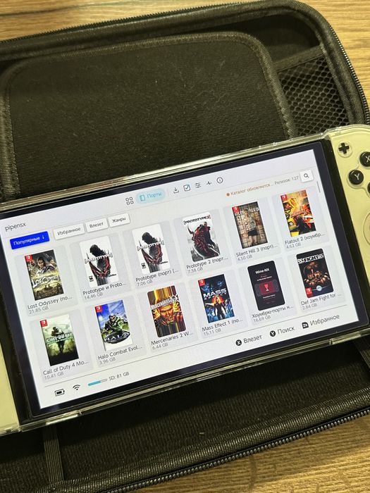 Nintendo Switch OLED прошитый (ULTRANX)